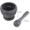 Fiber Mortar And Pestle Set (Imam Dasta) For Easy Making The Paste Of Gingers, Onions, Herbs Etc. 