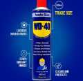 WD40 Antirust Spray Lubricant - 600ml Made in UK .Multiuse(zang remover, removes grease, grime, and more Drives out moisture,Protects metal surfaces ,Anti-Rust Anti-Corrosion) UK Manufactured". 