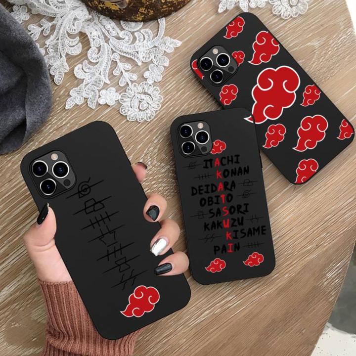Akatsuki Sasuke Uchiha Itachi Pain Naruto Phone Case for iphone 13 12