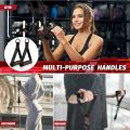 Tricep Rope Push Pull Down Cord For Bodybuilding Exercise Gym Workout Biceps Back Shoulder Fitness Exercise Body Equipment. 