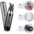 10PCS 5ml Mini Perfume Atomizer Portable Liquid Container For Cosmetics Traveling Aluminum Spray Empty Refillable Spray Bottle. 