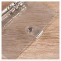 2024 A5 A6 A7 Transparent Notebook Cover Loose-leaf Ring Binder PVC Waterproof Clear Filing Products Folders Office School Stationery Myhappinessisyou. 