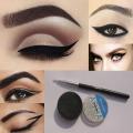Aqua Wet Water Proof Aqua Eye Liner With an Extra Brush - 24 Hours Long Last Makeup Premium Quality make up Cosmetics Gel Liner EyeLiner. 
