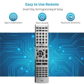 RAX25 WV50040 Replace Remote Control Replacement for Yamaha Audio Receiver R-S500 R-S700 R-S500BL R-S700BL RS500 RS700 RS500BL. 