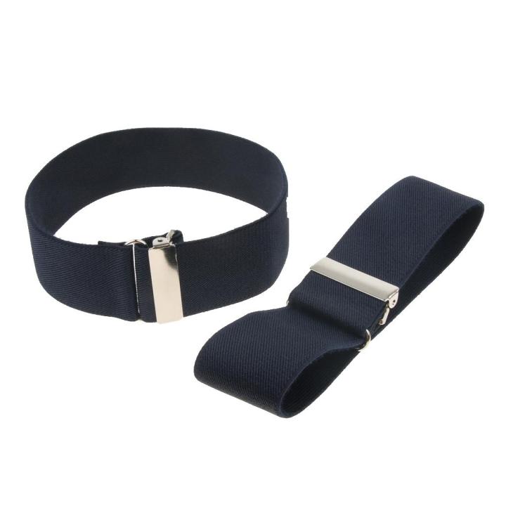 Anti%20Slip%20Elastic%20Shirt%20Sleeves%20Holder%20Armband%20Adjustable%20Garter%20Bands%20White%20-%20Image%202