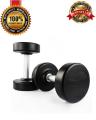 Pair of 1kg 5kg Professional Rubber Coated Dumbbell High Quality Fitness Home Gym Home Exercise. 