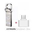 HP USB Flash Drive 16GB - With 3-MONTHS Warranty + Free 1 OTG. 