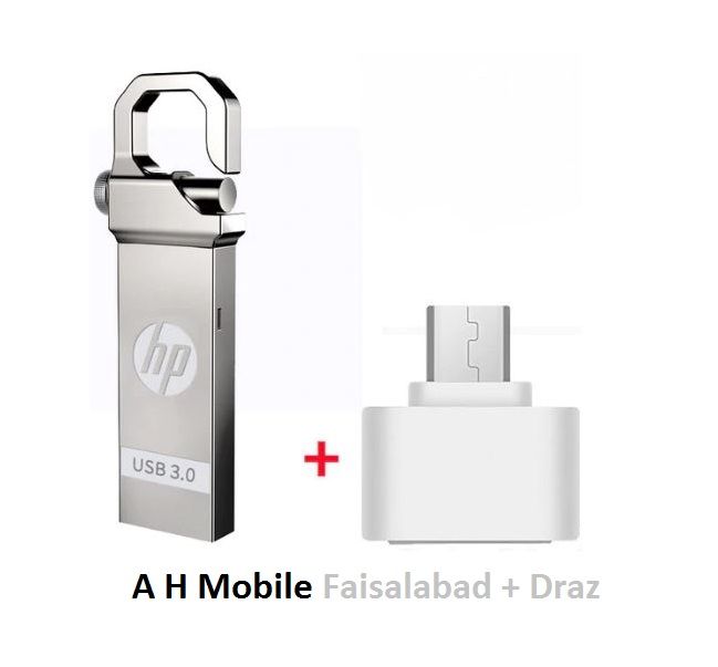HP USB Flash Drive 16GB - With 3-MONTHS Warranty + Free 1 OTG