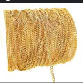 5/10/50 Yard stainless steel extension chain 2mm gold necklace chain for bracelets diy chain accessories jewellery making crafts. 