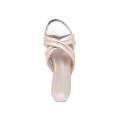 Bata Golden Chappals For Women. 