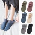 (3 Pair) 100% High Quality Anti-Slip Lace Ladies  Socks With Warm Soft Plush Ladies Socks For Winter  Fleece Socks For Girls  Floor Sleeps Socks for Women Cold Proof Ladies Socks For Winter Best Slipper Type Socks For Girls. 