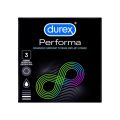 Durex Performa 3s condoms Lubricated (3 condoms inside). 