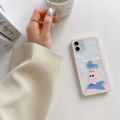 Olige Case For iPhone 13 12 11 Pro Xs Max 12Mini X XR 8 7 6 6s Plus Trend Cartoon SpongeBob Shockproof TPU Couple Cute Soft Phone Case Cover. 