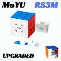 Moyu RS3M 2020 Cube 3x3 Magnetic Cube Magic Puzzles Speed Cube Magnets Cube 3*3 Sticker less Toys For Children R3SM. 