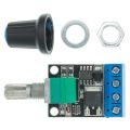 5V 12V 10A Voltage Regulator PWM DC Motor Speed Controller Governor Stepless Speed Regulator LED Dimmer Power Controller. 