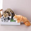 Funny Simulation Touch to Roll Electric Cat Roll Plush Animals Cats Toys Kid - 30cm. 