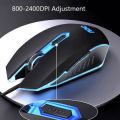 7 Light Rainbow Colour RGB Mouse wired Mouse 1200 DPI, Light Weight  Gaming, Office & Home Use. 