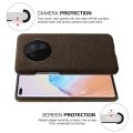 For Huawei Mate 40 30 20 P40 P30 P20 Pro Lite Cloth Texture Woven Cover Antiskid Febric Case For P Smart 2019 Y6P Y5P 2020. 
