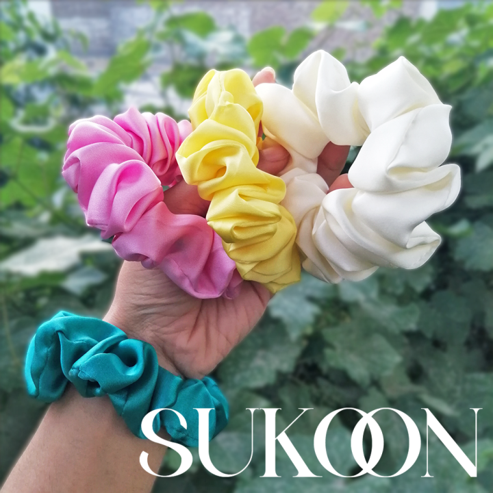 Silk%20Hair%20Scrunchies%20High%20Quality%20New%20Colors%20-%20Image%202