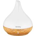 Homasy 330ml Essential Oil Diffuser, 256 Sóothing Light Colors Whisper-Quiet Operation Oil Diffuser with Sleep Mode Design, Waterless Auto-off and BPA-free Aromatherapy Diffuser for Office, Home, Yoga. 