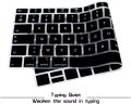 Silicone Keyboard Cover Skin for MacBook Air 13 Inch 2020 with Touch ID (MODLE A2179 and A2337 M1 Chip,UK/EU Layout) Keyboard .Uk model Mackbook Keyboard Cover - Macbook Keyboard Cover. 
