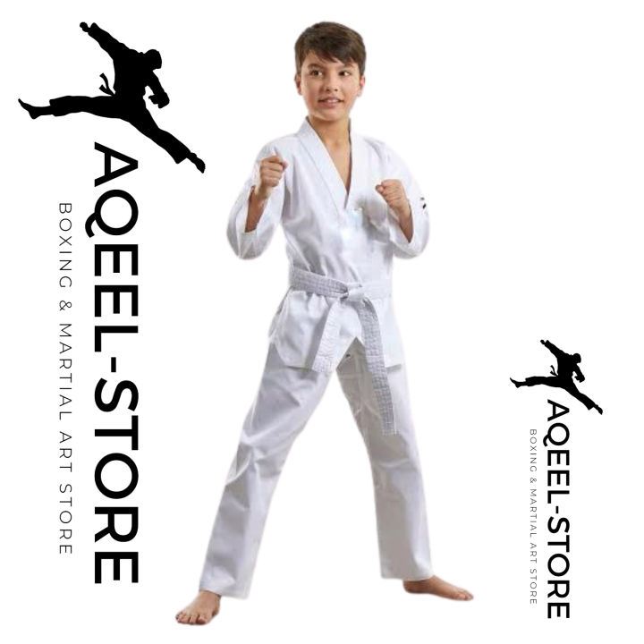 karaty Uniforms High Quality  tikwando uniform use for Sports and outdoor MMA boxing Marsial Art with equipment  Premium Poly Cotton Martial Arts Attire