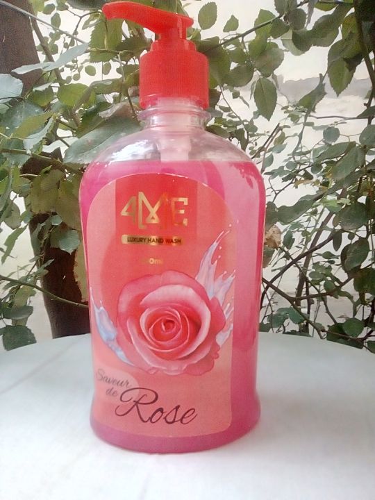 Premium Rose Hand Wash 500ml– Gentle, Hydrating, Germ Protection – Also Available in Pearl, Neem & Avocado Variants | Soft & Fragrant Liquid Soap for All Skin Types | روز، پرل، نیم اور ایووکاڈو خوشبودار ہینڈ واش