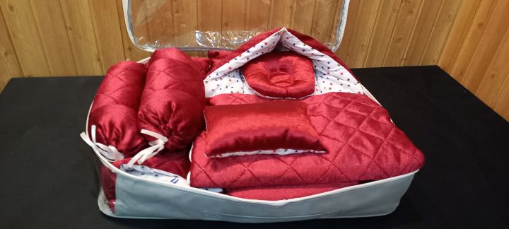 Baby Accessories Baby Nest Wrapper 7 Pcs Velvet  Baby Care with Elegant Style New Born Baby Accessories