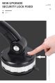 Universal Dashboard/Windshield/Window Phone Holder One-Button Pop-up Strong Suction Cell Phone Car Mount (Black). 