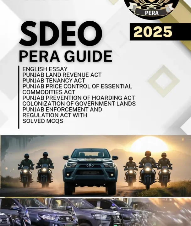 Pera Guide SDEO PERA GUIDE 2025 | Daraz.pk