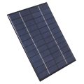 12V 5.2W Mini Solar Panel Polycrystalline Solar Cells Silicon Epoxy Solar DIY Module System Charger + DC output. 