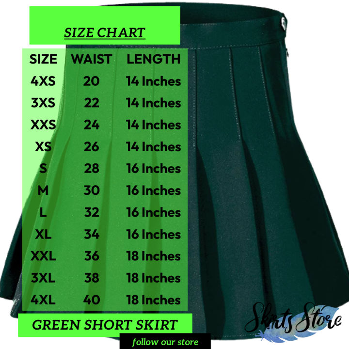 Skirts%20Store%20Women's%20High%20Waisted%20Casual%20Dress,%20School%20Uniforms%20Solid%20Pleated%20Short%20Skirt%20-%20Skirt%20For%20Women%20-%20Night%20Skirt%20For%20Women%20-%20Green%20Skirt%20-%20Image%206