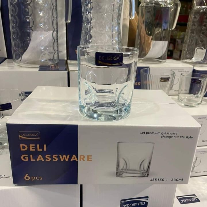 DELISOGA new fashion glassware 6pcs