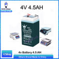 Rechargeable Battery 4V 4.5AH / 4V 4.5AH Sealed Lead Acid Rechargeable Battery / Battery Digital Scale. 