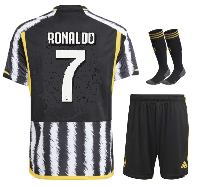 Juventus%20T-shirt%20and%20Shorts%20Football%20Kit%20new%20design%202023/2024%20Adults%20and%20Kids%20Sizes%20Available%20-%20Image%202