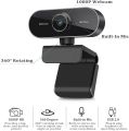 BENEWY Webcam with Microphone and Tripod for PC, Laptop Desktop, USB Webcam Plug and Play Webcam 1080P Compatible with Windows, Mac Android  Ideal for Conference Calls, Studio Recording, Zoom Meetings, and Skype Sessions, Black. 
