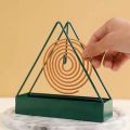 Iron Mosquito Coil Stand: Anti-Scald, Retro Design, Aromatherapy Burne. 