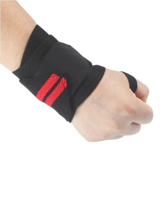 Weight%20Lifting%20Wrist%20Wraps%20Supports%20Gym%20Training%20Fist%20Straps%20-%20Image%203