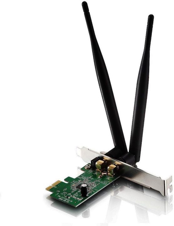 Netis WF2113 Wireless N 300Mbps Advanced PCI-E Adapter, 5 dBi High Gain Antennas, 2T2R MIMO, Low-Profile Bracket Included, PCI-E N300 (WF-2113) ORIGINAL UK ZONE STOCK
