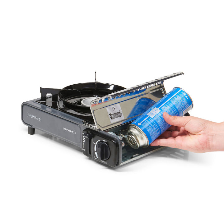 buy 1 salender free gift Portable stove with LPG option and briefcase for camping picknick