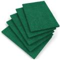 10 pcs Kitchen Bowl/ Dish Wash Clean Scrub Sponge Cleaning Pads Green - Scrub Pad. 