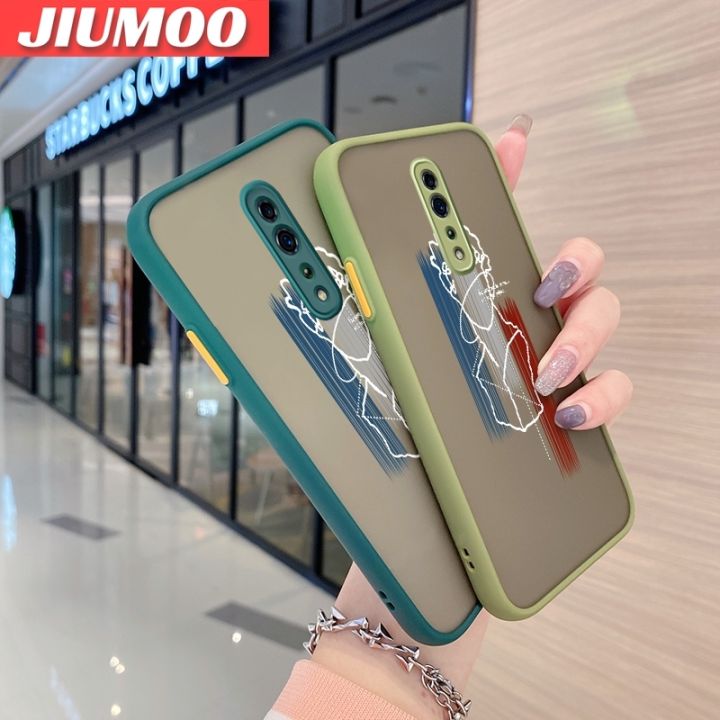 JIUMOO%20For%20OPPO%20Reno%20Z%20Case%20Fashion%20Tide%20Brand%20Frosted%20Transparent%20Back%20Cover%20Lens%20Camera%20Protect%20Phone%20Case%20Edge%20Full%20Cover%20Casing%20Hard%20Cases%20-%20Image%202