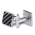 Cufflinks for Men | New Style Silver Black Cufflinks | Gift for Men | Shirt Accessories. 