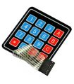4x4 Matrix 16 Key Membrane Switch Keypad. 