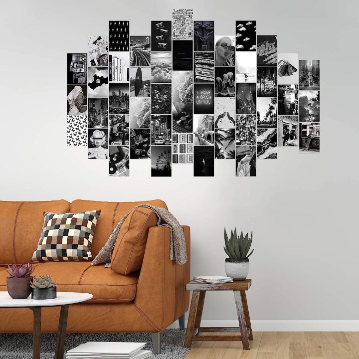 50%20PCS%20Aesthetic%20Black%20Theme%20Photo%20Cards%204x6%20Inch%20Glossy%20Prints%20for%20Wall%20Decor%20-%20Image%203
