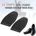 【Footprint】 Demine Rubber Outsoles Repair For Men Leather Shoes Soles Non-Slip Glue Stick Ground Grip Forefoot Pads Replacement Cushion Sole. 