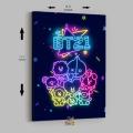 BT21 Wall Hang Frame. 