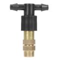 10Pcs Adjustable Brass Spray Sprinkler Heads Misting Watering Irrigation Nozzle. 