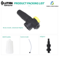 LUTIAN Foam Dispenser Bottle / Adjustable Lance  Sprayer Attachment - Detergent / Soap / Shampoo Spraying Bottle 750ml - for Pressure Washer. 