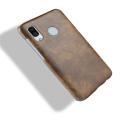 PU Leather Coated Hard PC Phone Case for Samsung Galaxy A20e 5.8inch. 
